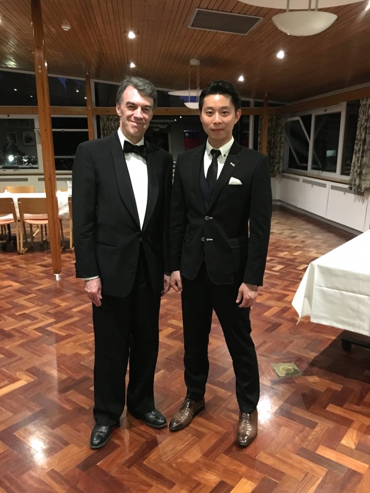 Left: Graeme Harrower (Ward of Bassishaw). Right: Dr. Jacky Ho