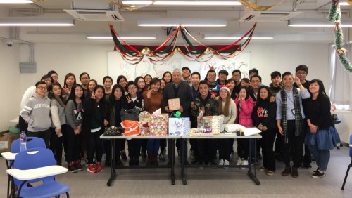 社會工作學士同學舉辦2016社會工作學聖誕聯歡活動